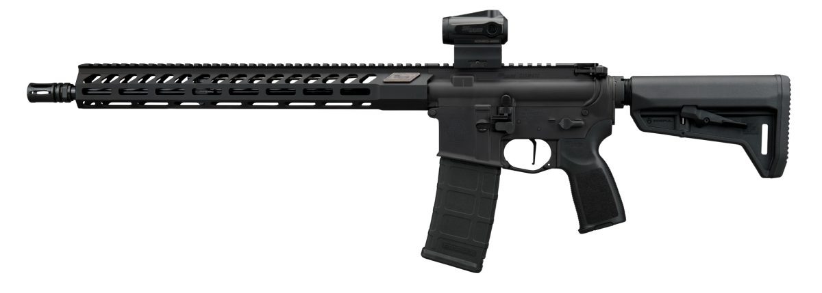 Sig Sauer M400 Forge semi-automatic rifle with ROMEO-MSR Gen II optic