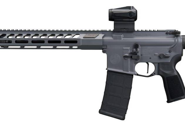 Sig Sauer M400 Forge 5.56 NATO rifle with 16-inch barrel and ROMEO-MSR Gen II optic