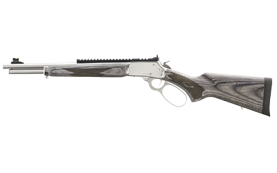 Marlin 1894 SBL lever-action rifle with 16.1-inch stainless barrel and gray laminate stock