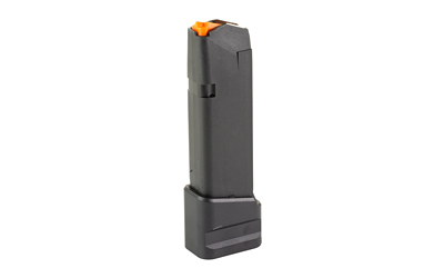 MAG SHIELD FITS GLOCK 19 +5/4 EXT BK