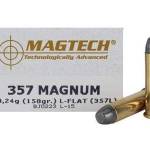 Magtech 357 Magnum Ammunition Cowboy Action Loads 158 Grain MT357L Lead Round Nose 50 rounds