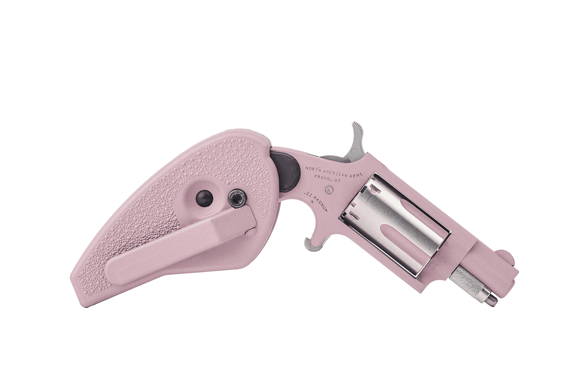 NORTH AMERICAN ARMS 22MAG 1-1/8" HOLSTER/GRIP PINK