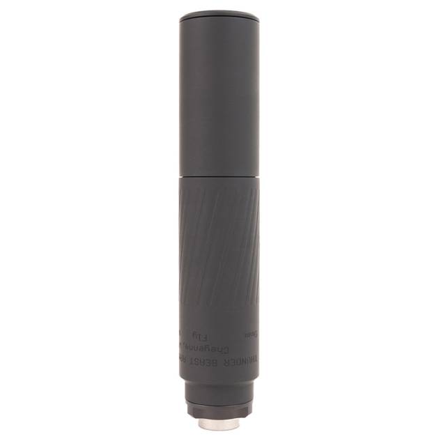 9mm suppressor with 1.39-inch diameter and 1/2x28 thread pattern