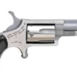 NORTH AMERICAN ARMS MINI 22LR REV 1-5/8 SS BLK PRL