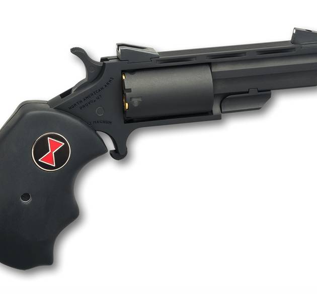 NORTH AMERICAN ARMS 22M/22L CON 2" BLACK WIDOW BLK