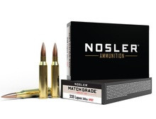 Nosler 338 Lapua Ammunition NOS43136 300 Grain Hollow Point Boat Tail 20 Rounds