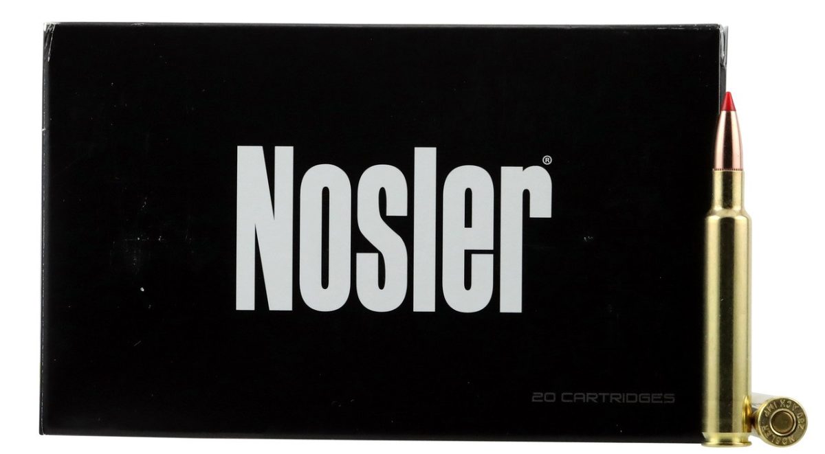 Nosler 280 Ackley Improved Ammunition Hunting 40059 140 Grain Ballistic Tip 20 Rounds