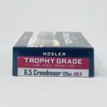 Nosler Trophy Grade 6.5mm Creedmoor Ammunition NOS60091 129 Grain AccuBond Long-Range Ballistic Tip 20 Rounds