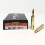 Nosler 223 Rem Ammunition NOS61048 40 Grain Ballistic Tip Lead-Free 20 Rounds