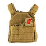 NCSTAR LSR PLATE CARRIER MED-2XL TAN