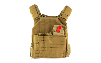 NCSTAR LSR PLATE CARRIER MED-2XL TAN