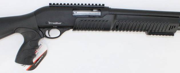 Radikal Arms P-3 12 Gauge 20" Tactical Pump Action Shotgun 5+1 Black