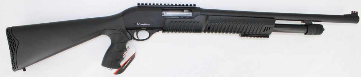 Radikal Arms P-3 12 Gauge 20" Tactical Pump Action Shotgun 5+1 Black