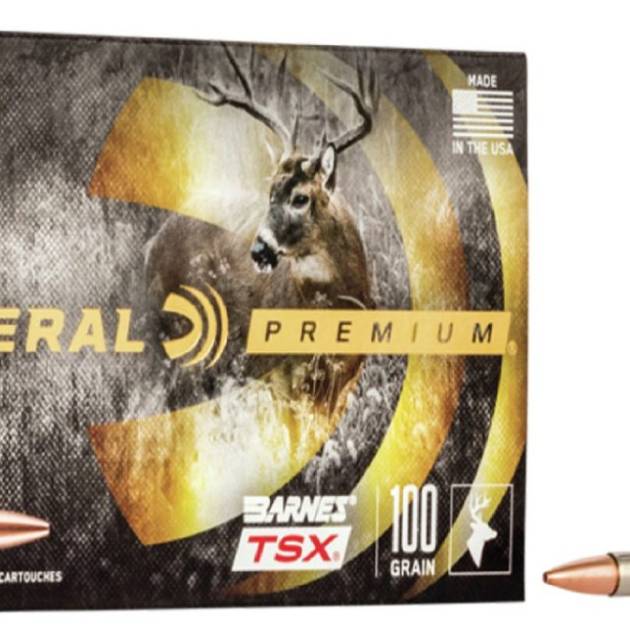 Federal 25-06 Rem Ammunition P2506H 100 Grain Barnes Triple-Shock X Hollow Point 20 Rounds