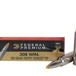 Federal 308 Win Vital-Shok P308TT1 180 Grain Trophy Bonded Tip 20 rounds