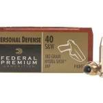 Federal 40 S&W Hydra-Shok P40HS1 180 Grain Jacketed Hollow Point 20 rounds