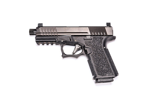 Polymer80 P80-PFC9-CMP-TFNS-BLK Completed Compact 9mm 4.5" 15+1 W/ Threaded Barrel Black