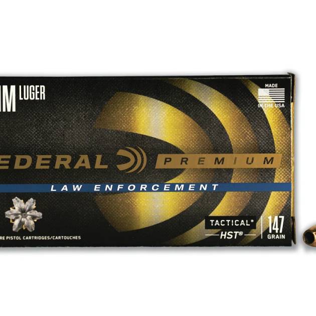 Federal 9mm HST Tactical P9HST2 147 gr JHP 50 rounds