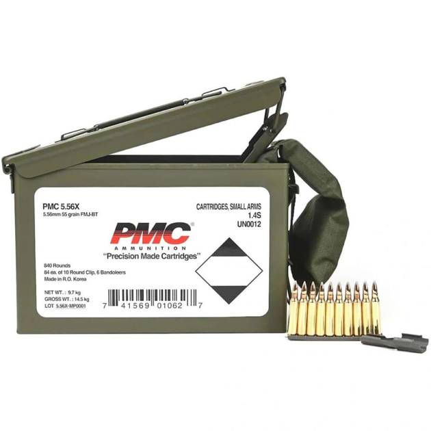 5.56X 55Gr. FMJ W bandoleer
