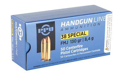 PPU 38SPL FMJ 130GR 50/500 - Image 2