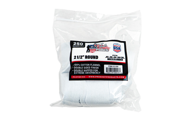 PRO-SHOT PATCH .45-.58CAL 2 1/2" 250