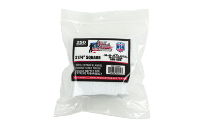PRO-SHOT PATCH .35-.45CAL 2 1/4" 250