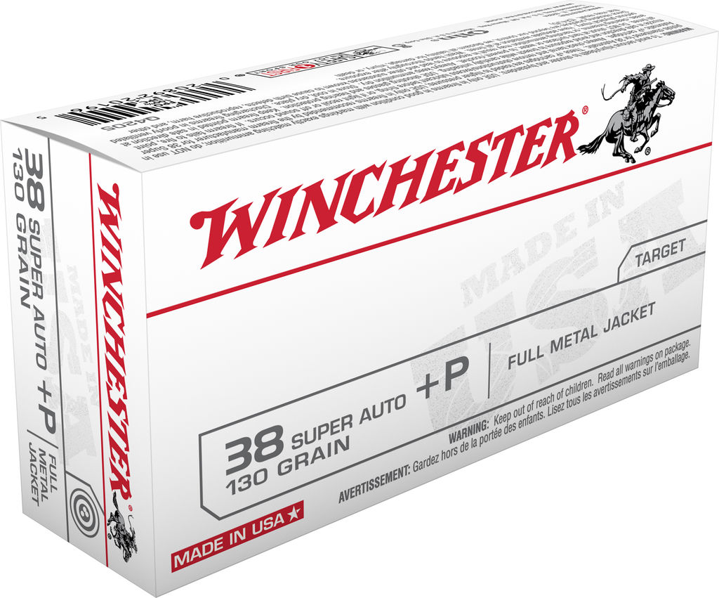 WIN 38SUP 130GR FMJ 50RD