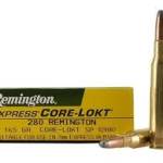 Remington 280 Rem R280R2 165gr Core-Lokt SP 20 rounds