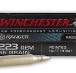 Winchester 223 Rem Ranger RA223R 55 gr SP 20 rounds