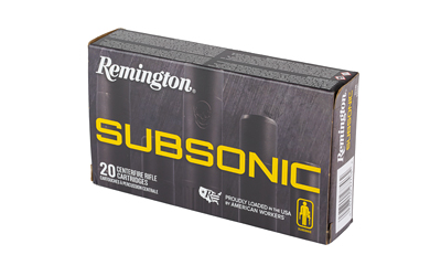 REM 308WIN SUBSONIC 205GR BHP 20/200 - Image 3