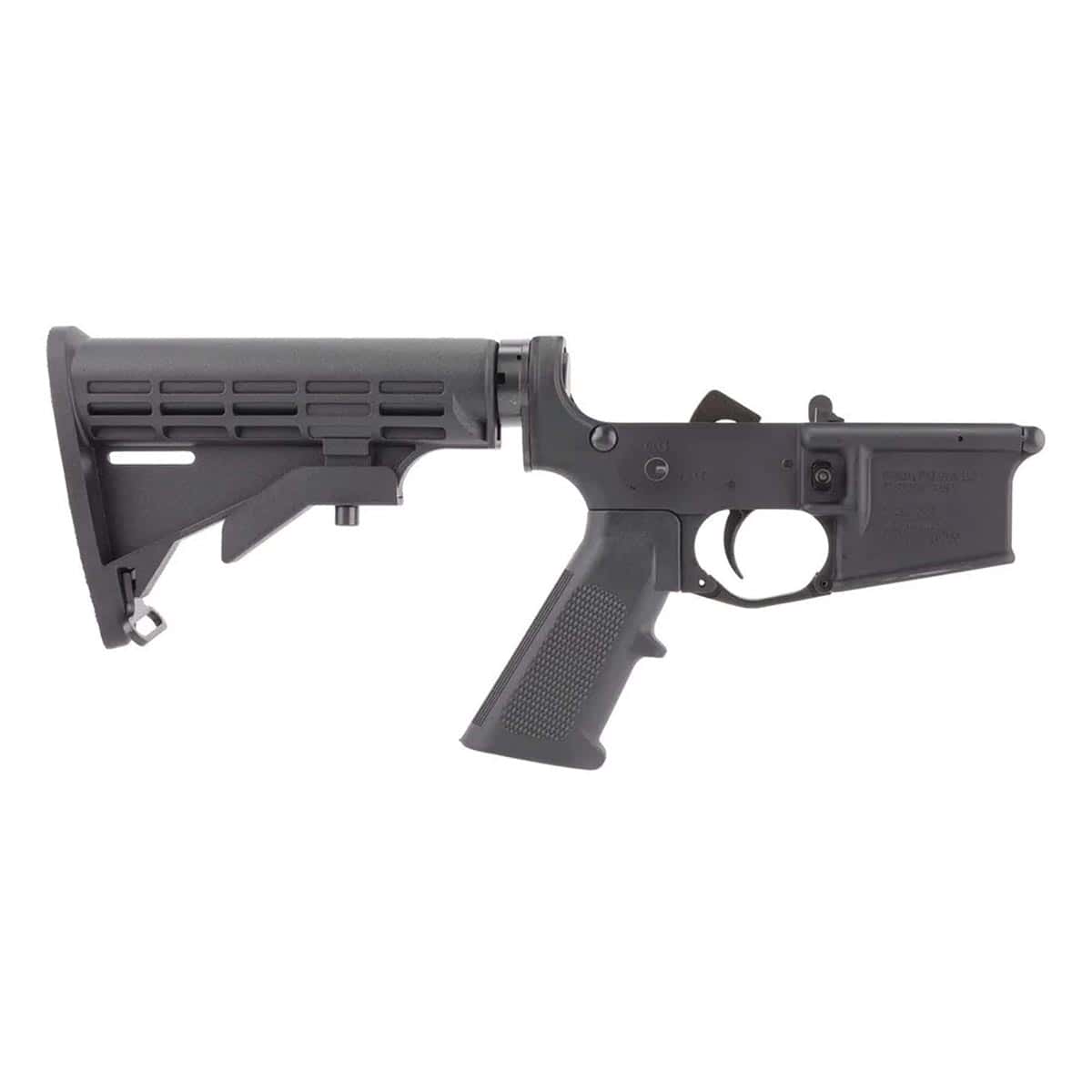 Radical Firearms RF-15 complete AR-15 lower receiver with black finish