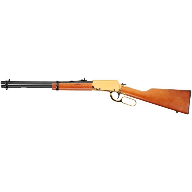 Rossi USA RL22181WD-GLD1 Rio Bravo 18" Lever Action .22LR 15+1 Hardwood/Gold