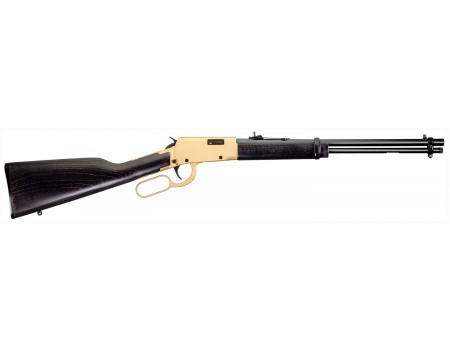 Rossi USA RL22181WD-GLD2 Rio Bravo 18" Lever Action .22LR 15+1 Black/Gold