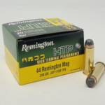 Remington 44 Mag Ammunition High Terminal Performance RTP44MG2A 240 Grain Jacketed Soft Point 20 Rounds