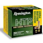 Remington 45 Auto Ammunition HTP RTP45AP2A 185 Grain Jacketed Hollow Point 20 Rounds