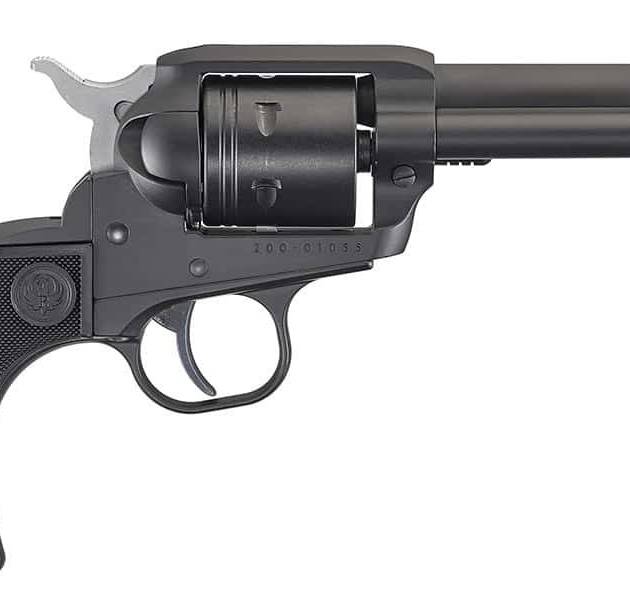 RUGER WRANGLER 22LR BLK/SYN 4.6" 6SH