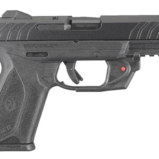 RUGER SECURITY9 9MM BK 4" 15+1 LASER