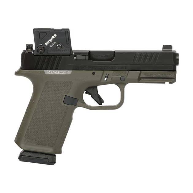 RUGER RXM 9MM BLK/ODG 15+1 4" COA