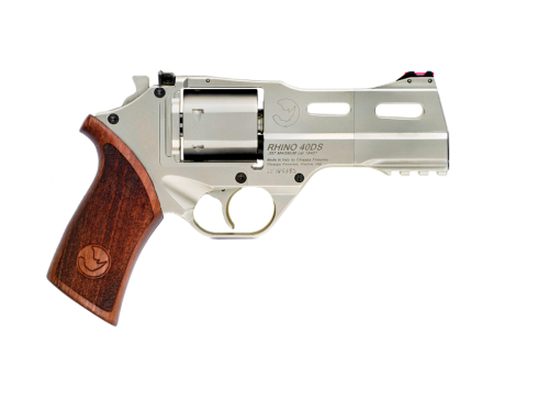 CHIAPPA FIREARMS RHINO 40DS 357MAG 4" NICKEL AS