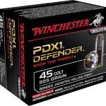 Winchester 45 Colt PDX1 Defender S45CPDB 225 gr Bonded JHP 20 rounds
