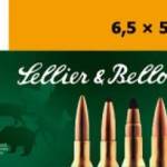 Sellier & Bellot 6.5x55 Swedish Ammunition SB6555C 140 Grain Full Metal Jacket 20 Rounds