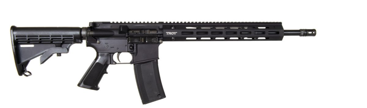 Troy Industries TRCA-CA4-14BT-23 SPC-A3 Semi-Auto Rifle 16" 5.56x45mm 30+1 Black
