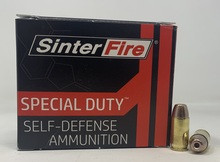 SinterFire 380 Auto Ammunition SF38075SD 75 Grain Hollow Point 20 Rounds