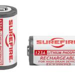SUREFIRE LFP 123A RECHARGE BATT 2PK