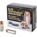 SIG AMMO 40SW 165GR JHP 20/200