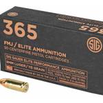 SIG AMMO 9MM 115GR FMJ 50/1000