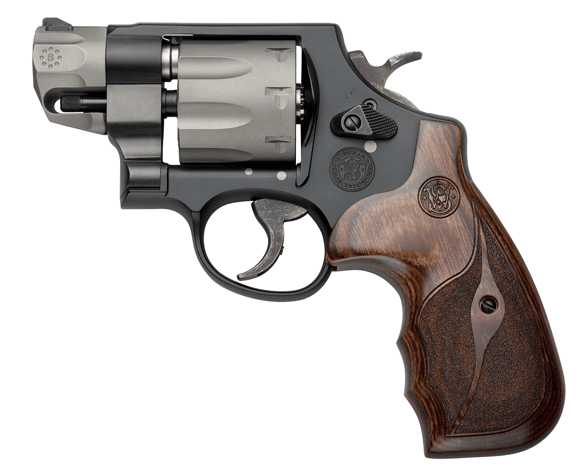 SMITH AND WESSON 327 PC 357MAG 2" BL/WD FS 8RD