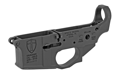 Spike's Tactical STLS022 Crusader stripped AR-15 lower receiver in black