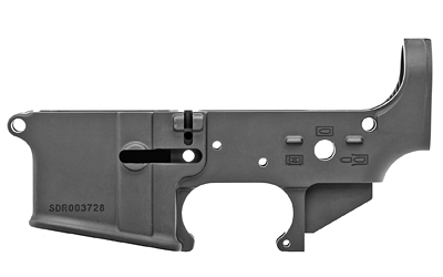 Spikes Tactical No Logo II black stripped AR-15 lower receiver