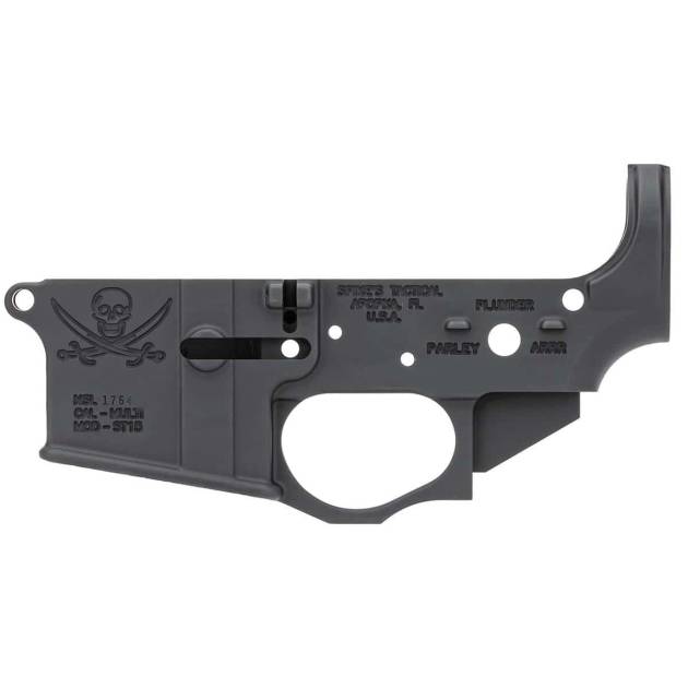 Spikes Tactical STLS016 Calico Jack stripped AR-15 lower receiver in black